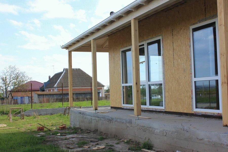 Фирмой «Престиж-Каркас» построен новый дом