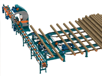 Раскряжёвка хлыстов и брёвен - один из ключевых этапов в цепочке деревообработки