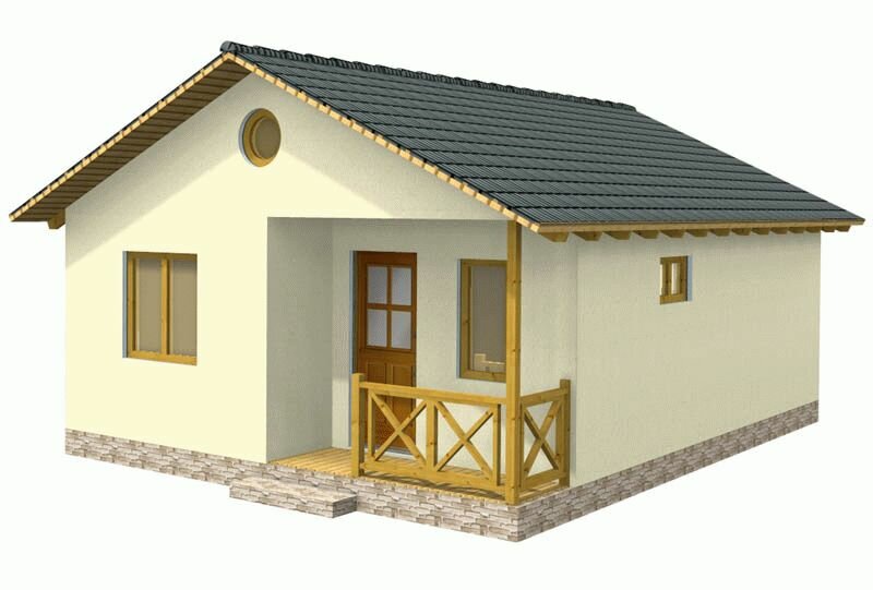 Каркасная дача. Д-02 Каркасная дача. Д-02