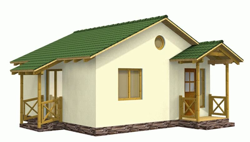 Каркасная дача. Д-06 Каркасная дача. Д-06