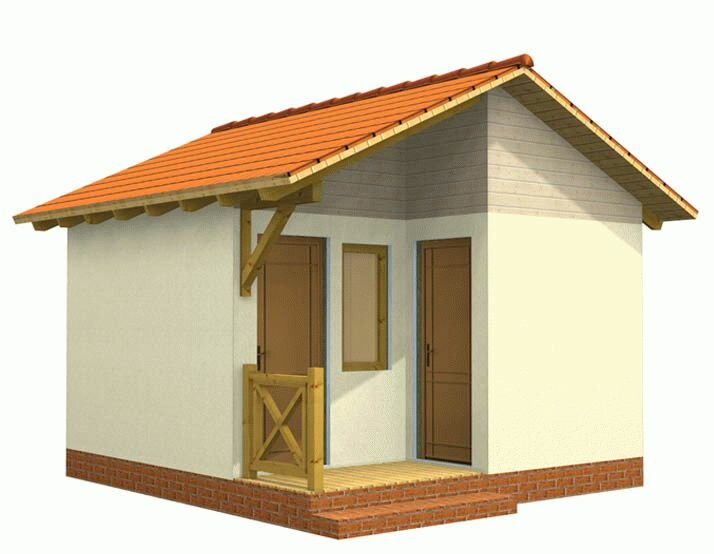 Каркасная дача. Д-07 Каркасная дача. Д-07