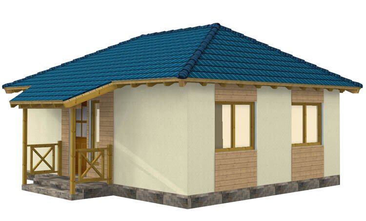 Каркасная дача. Д-08 Каркасная дача. Д-08