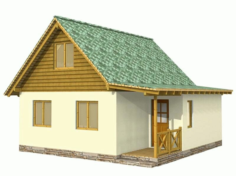 Каркасная дача. Д-10 Каркасная дача. Д-10