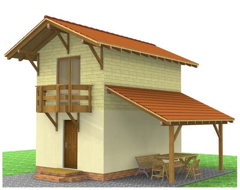 Каркасная дача. Д-11 Каркасная дача. Д-11
